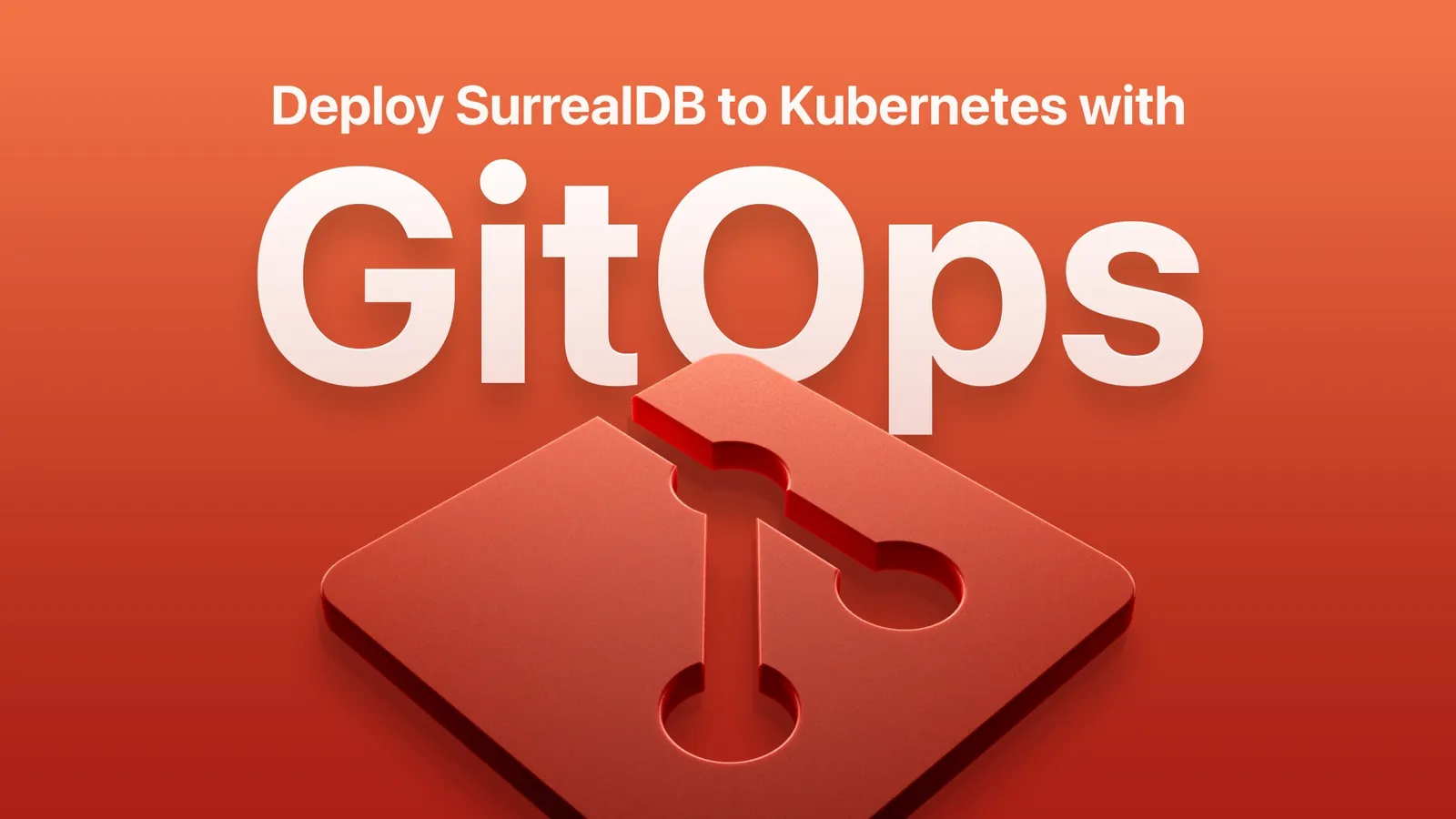 Deploy SurrealDB to Kubernetes with GitOps – Ryota Sawada (recorded live at SurrealDB Social)