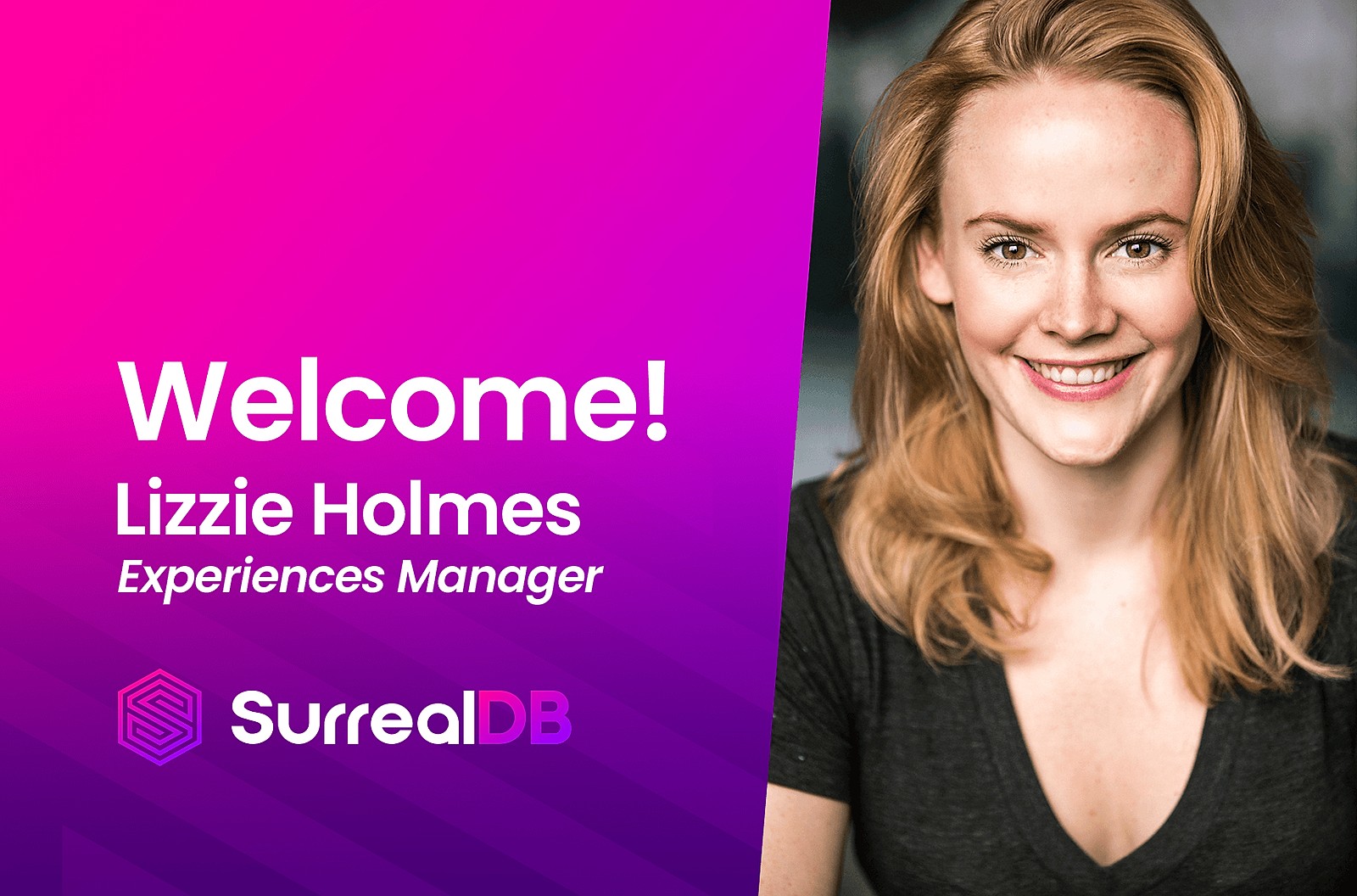 Welcome Lizzie Holmes!