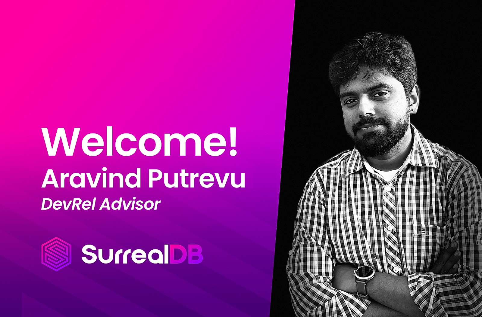 Welcome Aravind Putrevu!