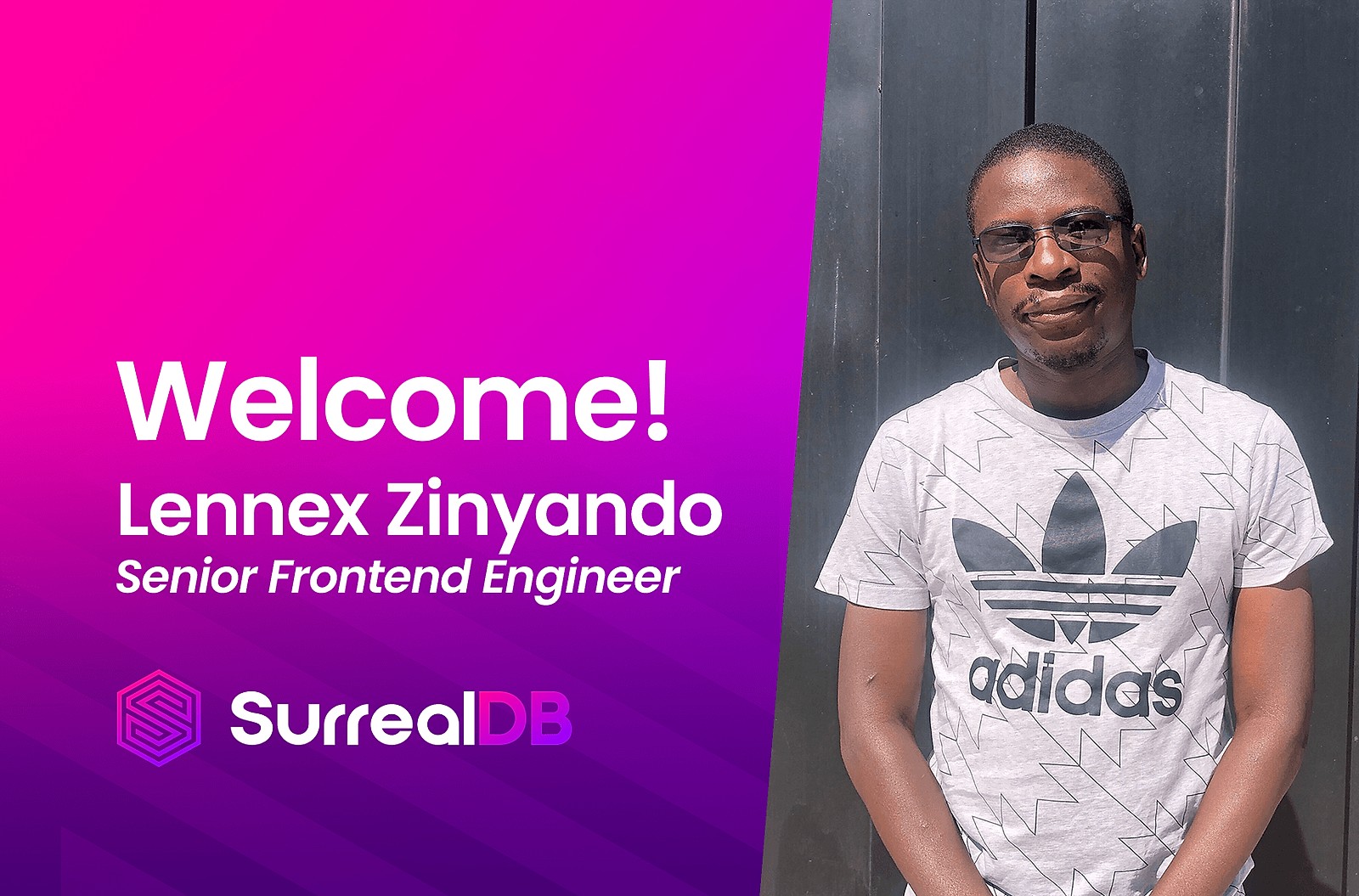 Welcome Lennex Zinyando!