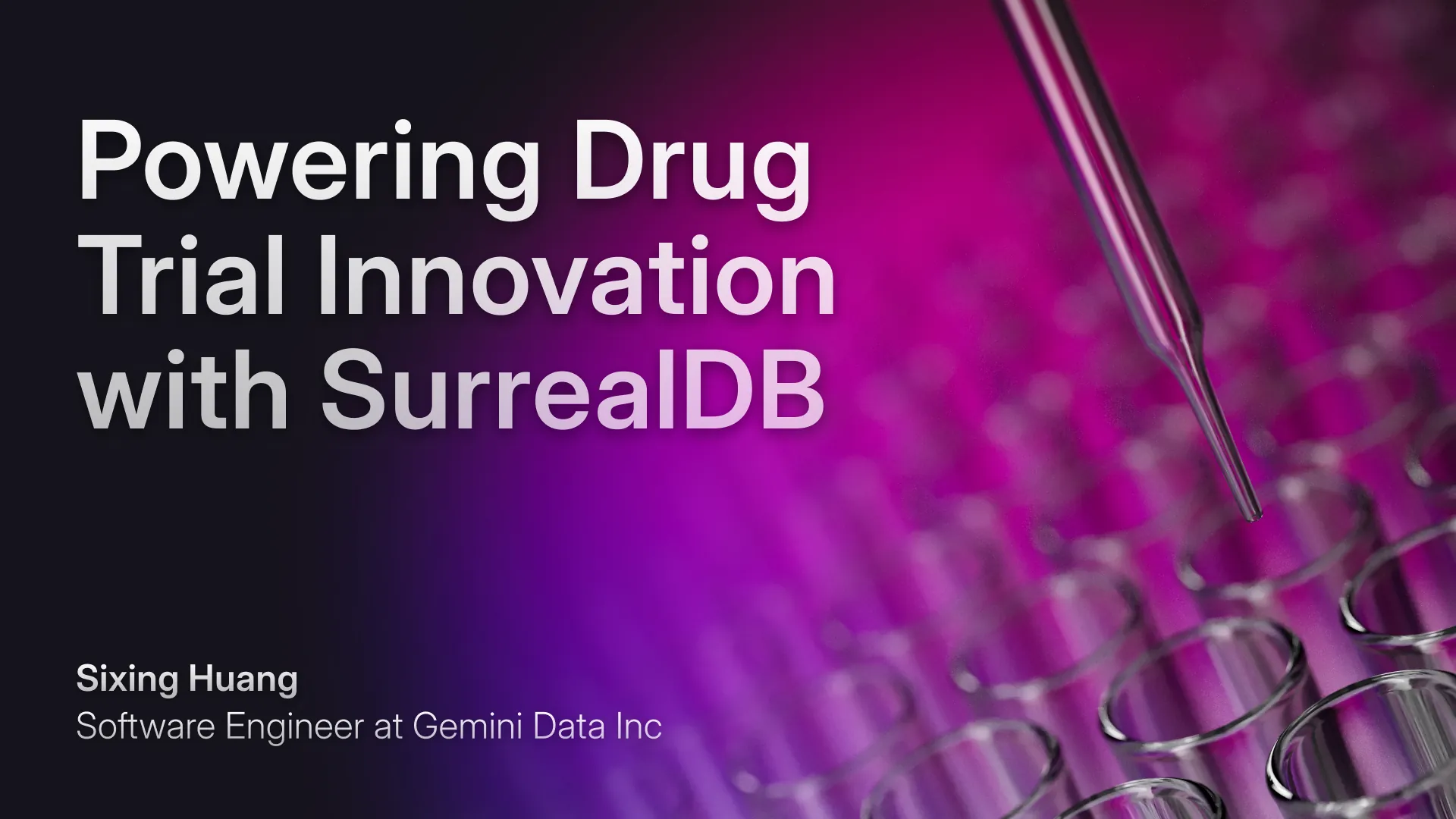 Powering Drug Trial Innovation with SurrealDB