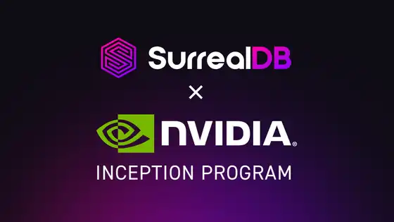 SurrealDB joins the NVIDIA Inception Program