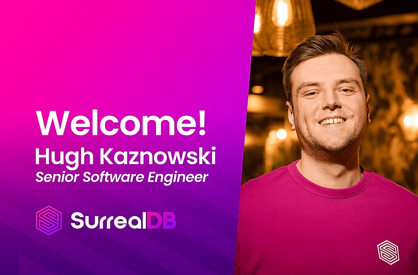 Welcome Hugh Kaznowski!
