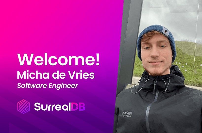 Welcome Micha de Vries!
