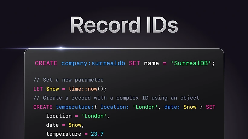 SurrealDB | Blog | The ultimate multi-model database