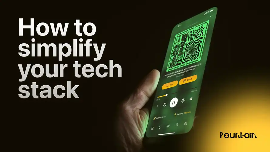 How to simplify your tech stack